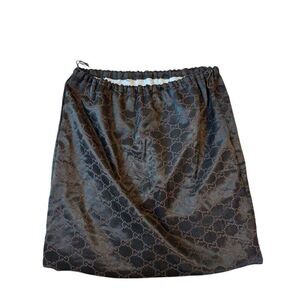 Gucci lined dust bag